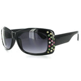 "Broadway 7384" Women's Fashion Sunglasses with Colorful Austrian Crystals