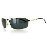 "Oxen 81017" Polarized Aviator Sport Unisex Sunglasses with Metal Frames 100%UV
