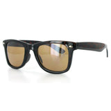"Flash" Retro Wayfarer Fun Two-Tone Unisex Retro Sunglasses 100%UV Protection