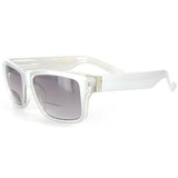 South Beach Wayfarer Geek-Chic Bifocal Sunglasses with Graduated Tint are designed in Italy for Youthful Men and Women who need to Read as they Work and Play in the Sun
