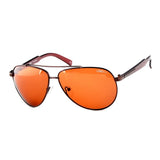 Oxen 91032 Polarized Fashion Sunglasses with Aviator Frames for Men and Women