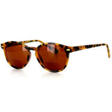"Professor" Sun Fashion Bifocal Sunglasses with Vintage Retro Design and a RX-able frame - 49mm x 20mm x135mm