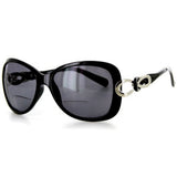 Tressa Fashion Bifocal Sunglasses with Large Lenses and Unique Arm Design for Youthful, Stylish Women