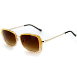 Flair Designer Sunglasses with Stylish Patterned Frames and Square Lenses for Women - Aloha Eyes
 - 4