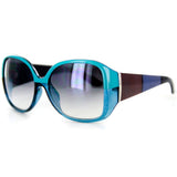 Tailor Made Designer Sunglasses with Stylish Patterned Frames and Large, Square Lenses for Stylish Women