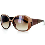 Tailor Made Designer Sunglasses with Stylish Patterned Frames and Large, Square Lenses for Stylish Women