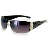 Olivia 2029 Designer Sunglasses with Colorful Patterned Aviator Frames