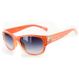 Olivia 2046 Designer Sunglasses with Stylish Crystal Patterned Frames
