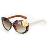 "Flower Power" Cute New Polka-Dot & Flower Sunglasses are All the Rage! - 100%UV