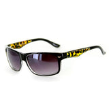 "Go Coastal" Trendy New Two-Tone Wayfarer Sunglasses-Matching Lens Color 100%UV