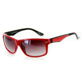 "Go Coastal" Trendy New Two-Tone Wayfarer Sunglasses-Matching Lens Color 100%UV