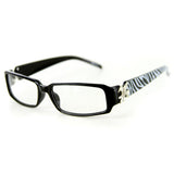 "Cabaret" Clear Lens Fashion Glasses with No Maginification & 100% UV Protection - Aloha Eyes
 - 2
