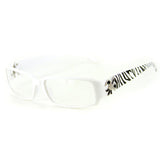 "Cabaret" Clear Lens Fashion Glasses with No Maginification & 100% UV Protection - Aloha Eyes
 - 5
