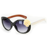 "Flower Power" Cute New Polka-Dot & Flower Sunglasses are All the Rage! - 100%UV