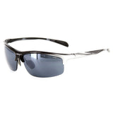 "Oxen 81098" Semi Rimless Sport Unisex Polycarbonate Sunglasses-Protect 100%UV