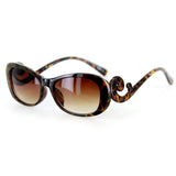 "Waikiki" Vintage-Inspired Sunglasses with Unique Art Nouveau Arms - 100% UV - Aloha Eyes
 - 4