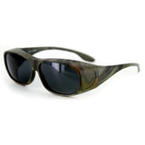 "Camo Spex Medium Hideaways" Over-Prescription Polarized Sunglasses w/ Polarized Lens - Aloha Eyes
 - 5