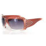 "Martinique"Designer-Inspired Fashion Sunglasses with Austrian Crystals 100%UV