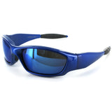 "Mantis" Polarized (anti-glare) Wrap Sports Sunglasses Flash Mirror Lens 100%UV