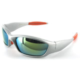 "Mantis" Polarized (anti-glare) Wrap Sports Sunglasses Flash Mirror Lens 100%UV