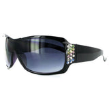 Broadway 7386 Designer Fashion Sunglasses Inlaid with Colorful Austrian Crystals