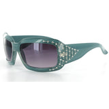 "Martinique"Designer-Inspired Fashion Sunglasses with Austrian Crystals 100%UV