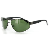 "Outrigger" Designer-Inspired Aviator Sports Sunglasses 100%UV Protection
