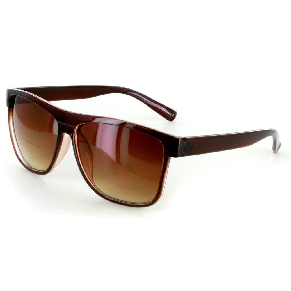 Hipsters Extra Dark Bifocal Sunglasses with Designer Wayfarer Shape for Stylish Men and Women