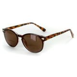 "Professor" Sun Fashion Bifocal Sunglasses with Vintage Retro Design and a RX-able frame - 49mm x 20mm x135mm