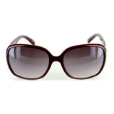 "Links" Fashion Oversized Sunglasses for Stylish Women (Brown/Smoke)