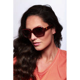 "Links" Fashion Oversized Sunglasses for Stylish Women (Green/Smoke)
