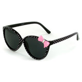 Aloha Kids "Lady Bugs" Polarized Sunglasses With Bow for Girls 100% UV