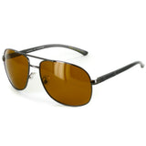 "Skyhawk HDP" Aviator Sunglasses with TAC Polarized High Definition Lens, Unisex