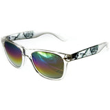 "Love Wins" Wayfarer Sunglasses with Rainbow Revo Lens for Stylish Men and Women